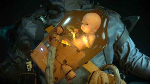 Death Stranding Baby Pod High Quality 4K Desktop Wallpaper