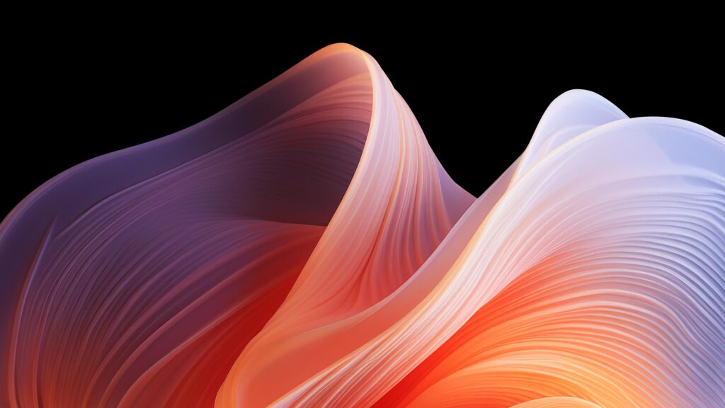 Abstract Fluid Flow Gradient 4K Desktop Wallpaper