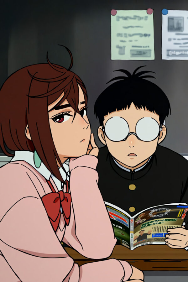Anime Students in Classroom Aesthetic 4K PC Wallpaper