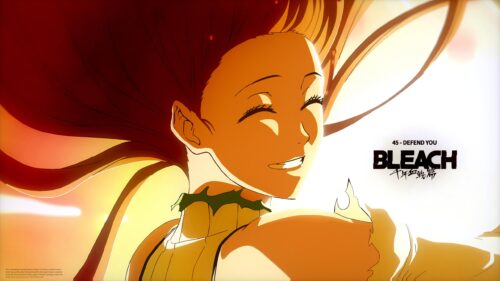 Orihime Inoue Smiling Bleach Thousand-Year Blood War 4K Desktop Wallpaper