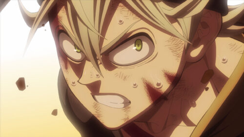 Asta Intense Face Close Up Black Clover Anime 4K Desktop Wallpaper