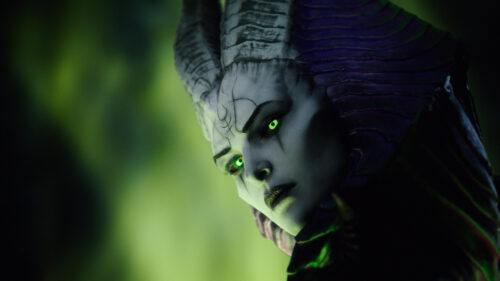 Lilith Diablo IV Demon Queen Glowing Green Eyes 4K Desktop Wallpaper