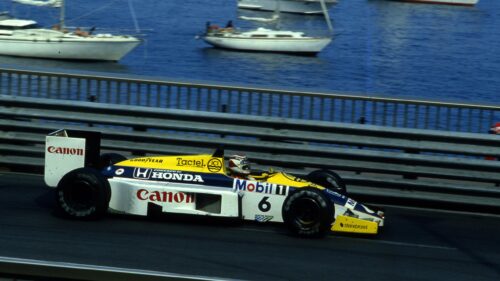 Classic Williams FW11 Formula 1 Racing Car Monaco GP Desktop Wallpaper