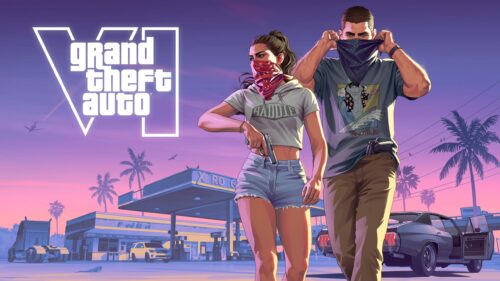 Grand Theft Auto VI Lucia and Jason Duo Sunset Scene 4K Desktop Wallpaper