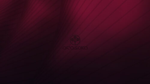 Minimalist Arasaka Corporation Logo Dark Red Aesthetic 4K PC Wallpaper