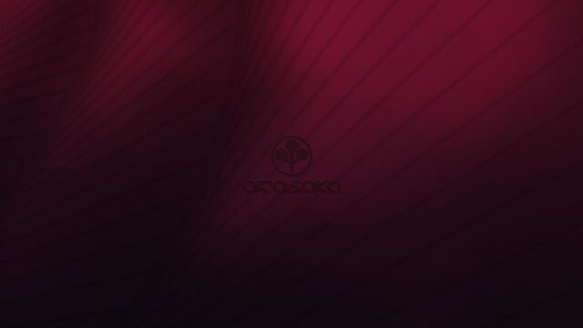 Minimalist Arasaka Corporation Logo Dark Red Aesthetic 4K PC Wallpaper