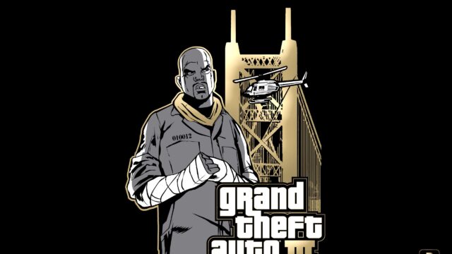 Grand Theft Auto III Character Artwork Featuring Claude Speed PC Wallpaper