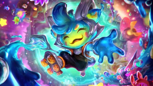 Space Groove Milio League of Legends Digital Art Desktop Wallpaper