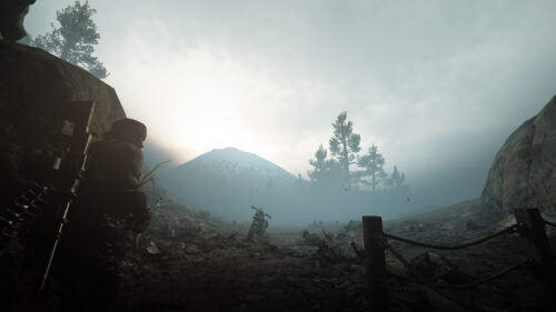 Deacon St. John in Days Gone Post-Apocalyptic Landscape Desktop Wallpaper