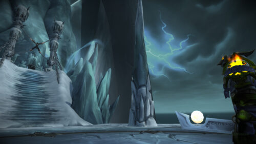 World of Warcraft Icecrown Citadel Cinematic Landscape PC Wallpaper