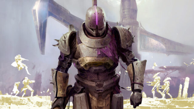 Saint-14 Destiny 2 Legendary Titan Warrior 4K Desktop Wallpaper