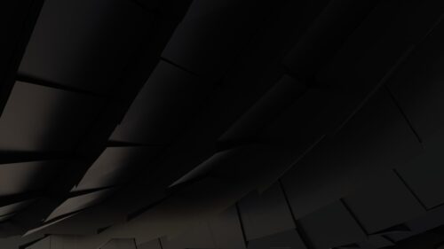 Minimalist Dark Abstract Geometric 4K Desktop Wallpaper