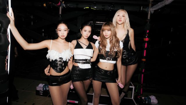 Blackpink Members Stylish Concert Outfits 4K Desktop Wallpaper