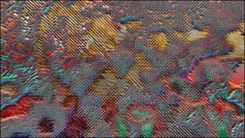 Abstract Vibrant Textured Digital Art 4K Wallpaper