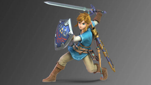 Link from The Legend of Zelda: Breath of the Wild Desktop Wallpaper