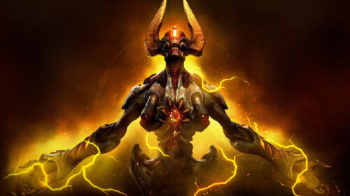 Icon of Sin Demonic Entity 4K Desktop Wallpaper