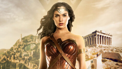 Wonder Woman Themyscira Heroic Portrait Desktop Wallpaper