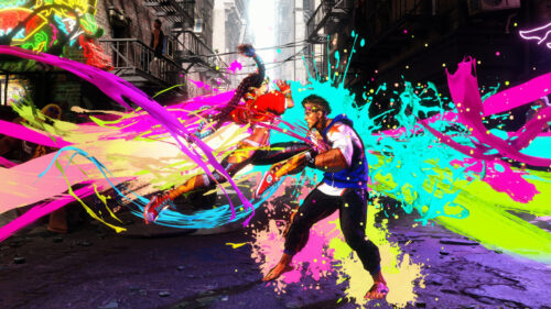 Street Fighter 6 Combat Action PC Wallpaper