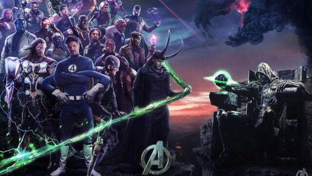 Marvel Cinematic Universe Multiverse Battle 4K Wallpaper