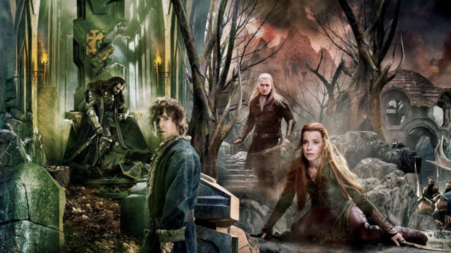 The Hobbit Trilogy Movie Scene 4K Desktop Wallpaper