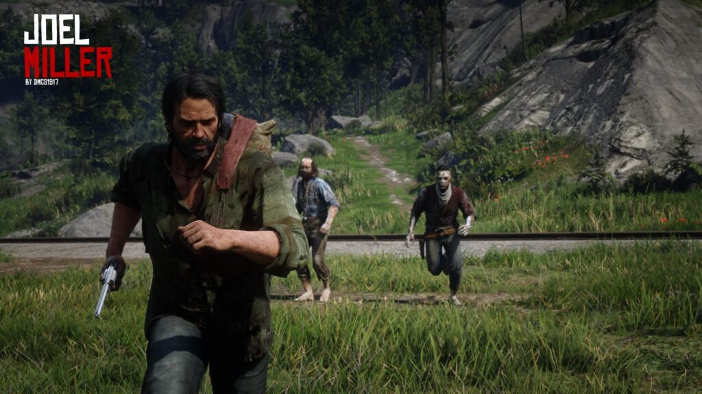 Action-Packed Survival The Last of Us Themed Desktop Wallpaper