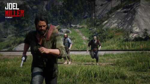 Action-Packed Survival The Last of Us Themed Desktop Wallpaper
