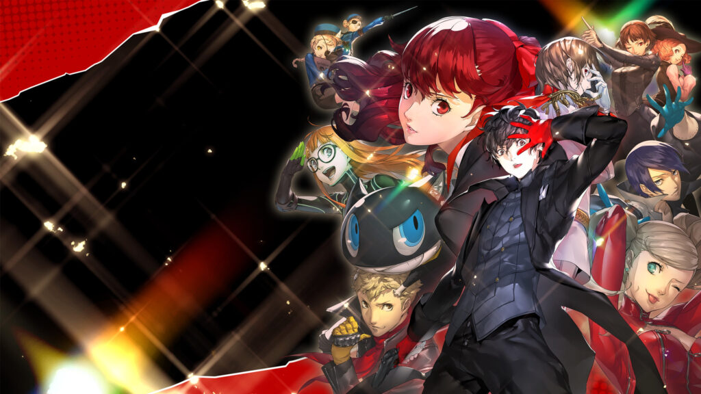 Persona 5 Royal Official Character Ensemble Desktop Wallpaper