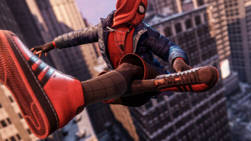Spider-Man in Adidas Gear High-Quality PC Wallpaper