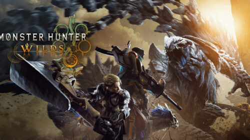 Monster Hunter Wilds Epic Combat Action Desktop Wallpaper