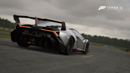 Lamborghini Essenza SCV12 Racing Desktop Wallpaper