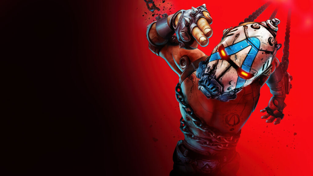 Borderlands Psycho Bandit Red Desktop Wallpaper
