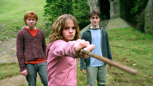 Harry Potter and Friends Outdoors 4K Desktop Wallpaper