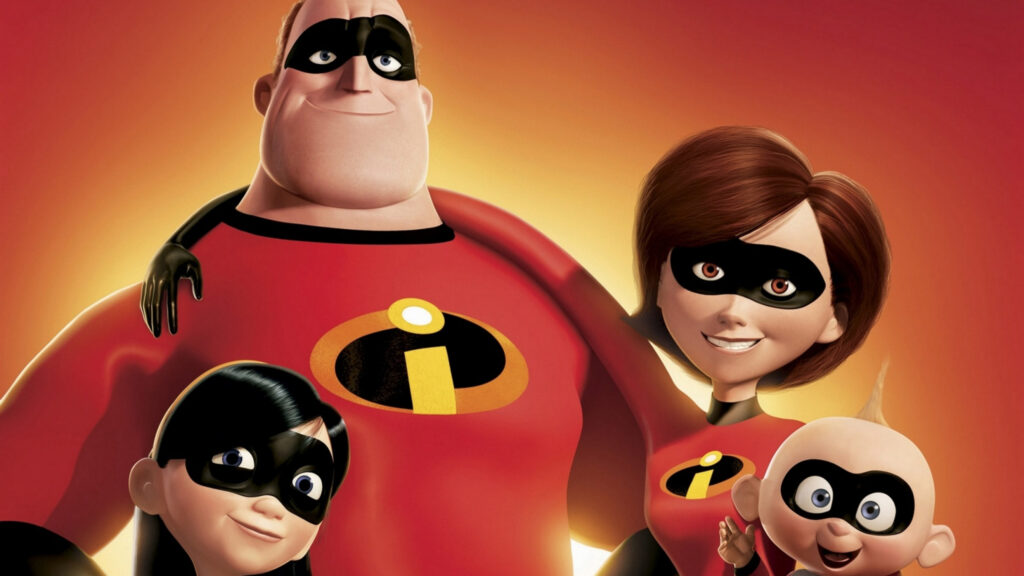 The Incredibles Family Portrait Desktop Wallpaper