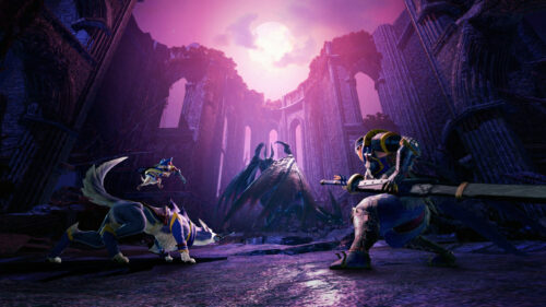 Monster Hunter Rise Malzeno Battle Desktop Wallpaper