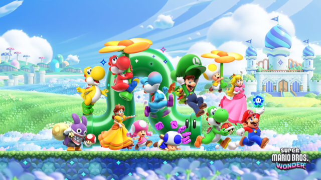 Super Mario Bros Wonder Vibrant Adventure Desktop Wallpaper