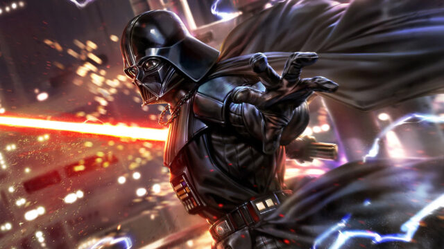 Darth Vader Force Choke Galactic Empire 4K Wallpaper