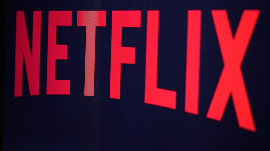 Netflix Logo Minimalist Red and Black Desktop Wallpaper