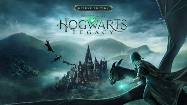 Hogwarts Legacy Deluxe Edition Dark Fantasy Desktop Wallpaper