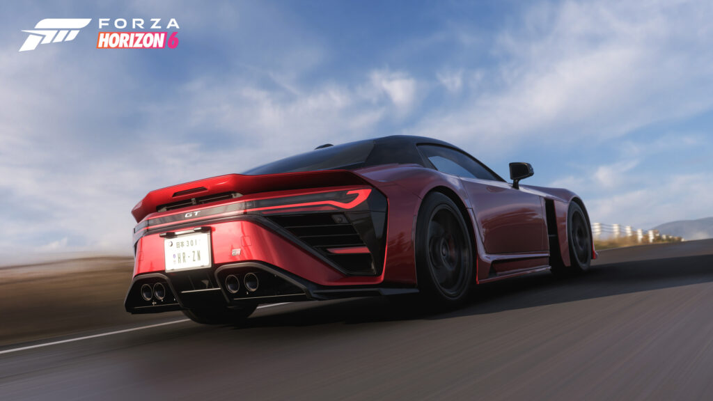 Red Toyota GR GT3 Concept Forza Horizon 6 Desktop Wallpaper