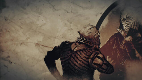 Geralt and The Crones Animated Desktop Wallpaper