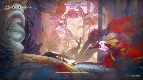 Memories in Orbit Stylized Digital Art Desktop Wallpaper