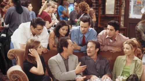 Friends Cast with Guest Stars Desktop Wallpaper