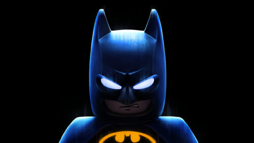 Lego Batman Close-Up 4K Desktop Wallpaper