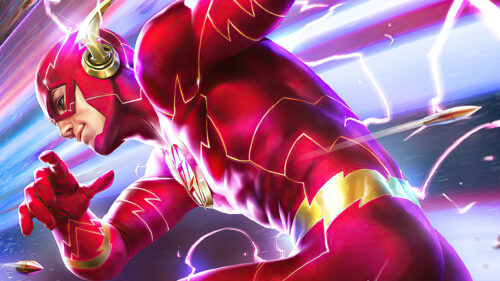 The Flash Speedster Hero Dynamic 4K Desktop Wallpaper