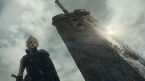 Cloud Strife Buster Sword Final Fantasy Desktop Wallpaper