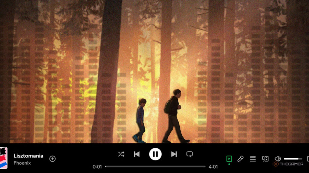 Lisztomania Animated Music Player Desktop Wallpaper