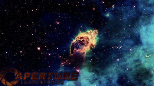 Aperture Laboratories Carina Nebula 4K Desktop Wallpaper