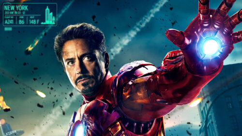 Iron Man Cinematic Action 4K Wallpaper