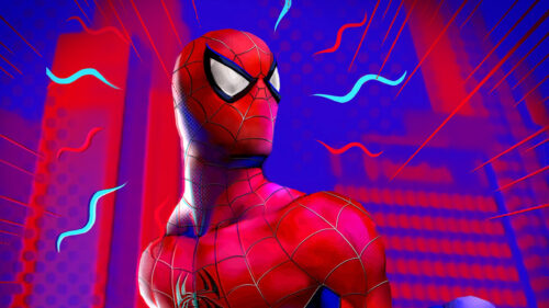 Spider-Man Cinematic Art Style 4K Wallpaper