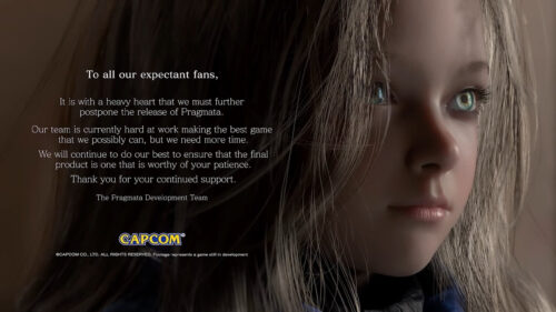 Capcom Pragmata Development Delay Message 4K Desktop Wallpaper
